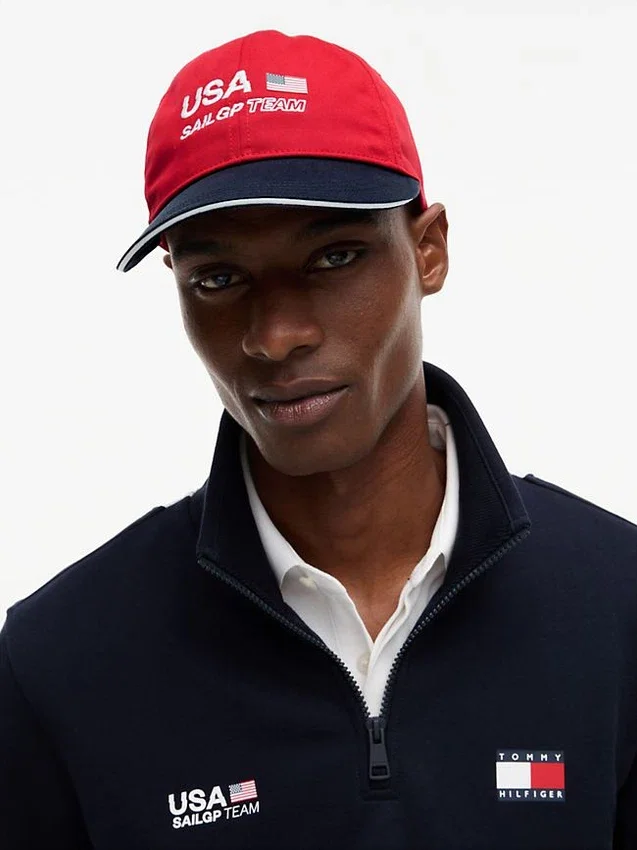 Tommy x US SailGP Team Baseball Cap Tommy x US SailGP Team Baseball Cap