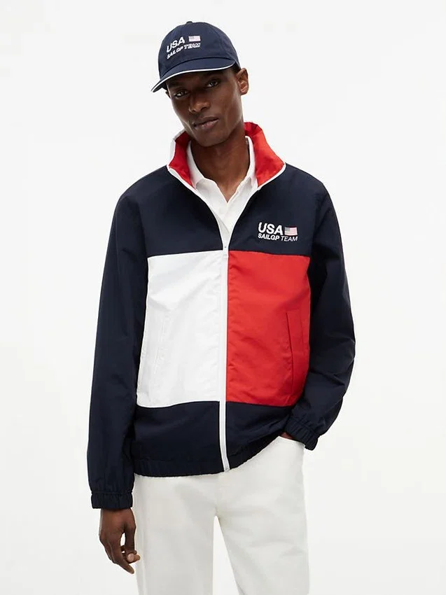 Tommy x US SailGP Team Flag Regatta Jacket Tommy x US SailGP Team Flag Regatta Jacket