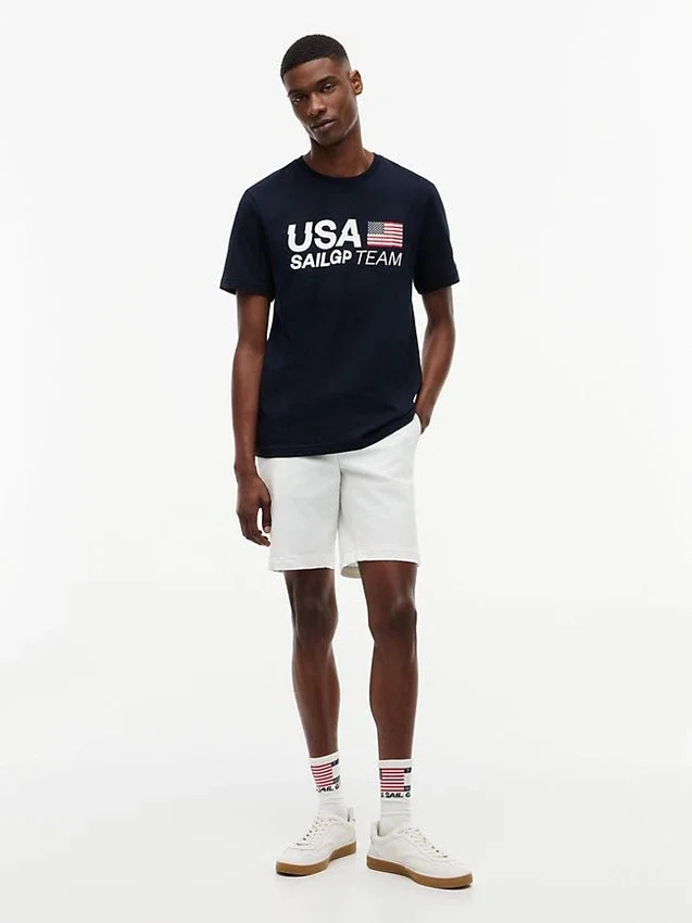 Tommy x US SailGP Team Logo T-Shirt Tommy x US SailGP Team Logo T-Shirt