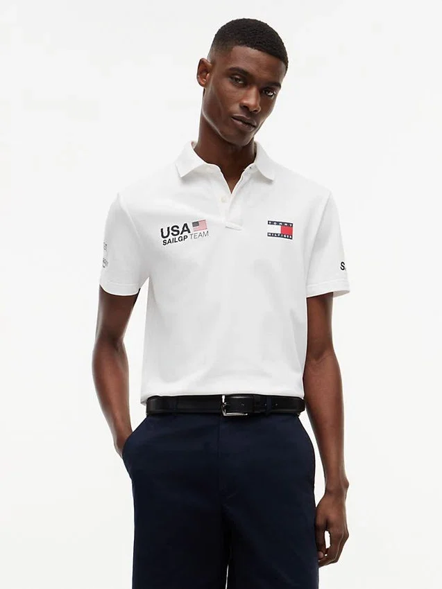 Tommy x US SailGP Team Replica Polo Tommy x US SailGP Team Replica Polo