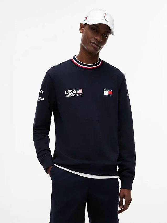 Tommy x US SailGP Team Replica Sweatshirt Tommy x US SailGP Team Replica Sweatshirt
