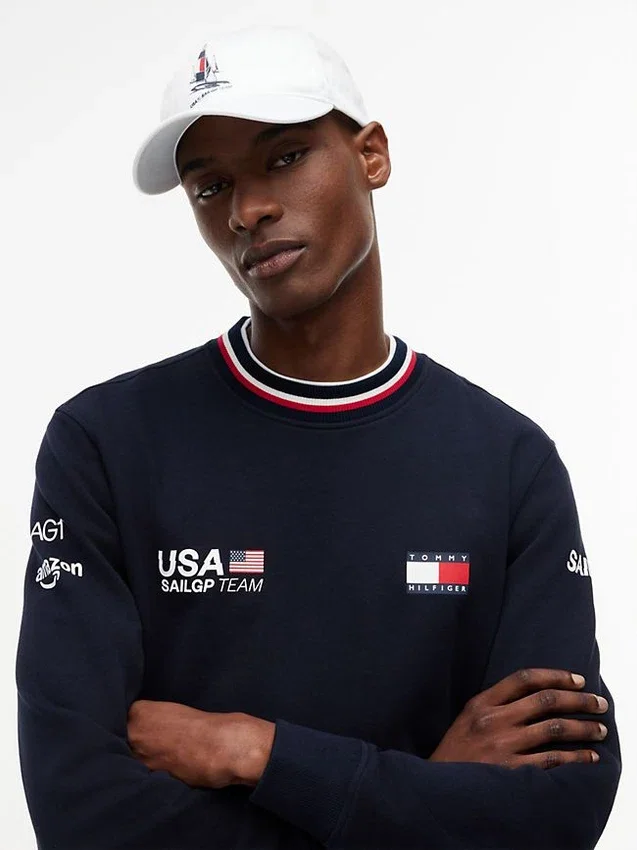 Tommy x US SailGP Team Replica Sweatshirt Tommy x US SailGP Team Replica Sweatshirt
