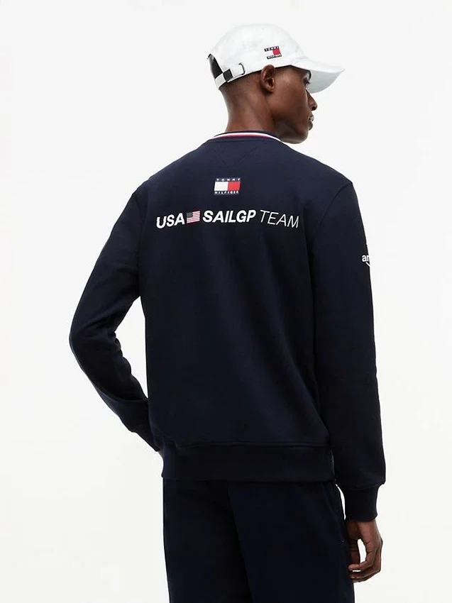 Tommy x US SailGP Team Replica Sweatshirt Tommy x US SailGP Team Replica Sweatshirt