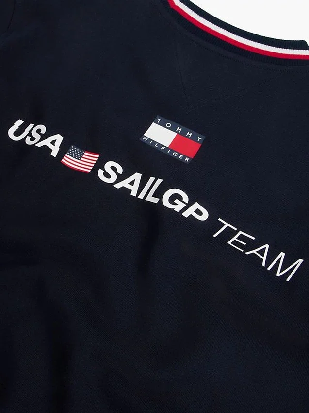 Tommy x US SailGP Team Replica Sweatshirt Tommy x US SailGP Team Replica Sweatshirt