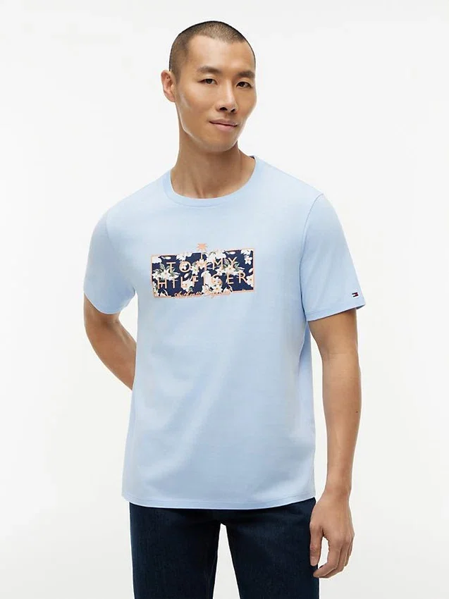 Tropical Floral Logo T-Shirt Tropical Floral Logo T-Shirt
