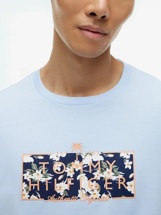 Tropical Floral Logo T-Shirt Tropical Floral Logo T-Shirt