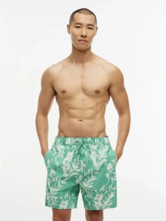 Tropical Print 7″ Swim Trunk Tropical Print 7″ Swim Trunk