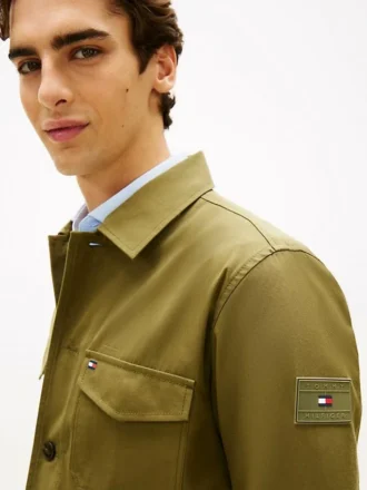 Twill Shirt Jacket
