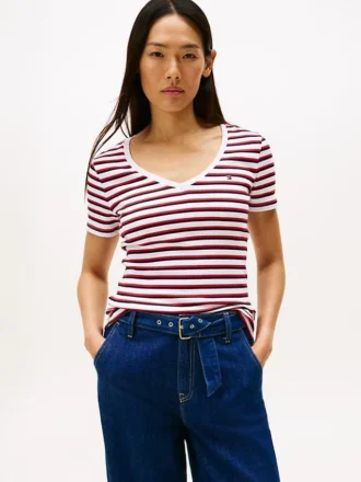 V-Neck Stripe Favorite T-Shirt