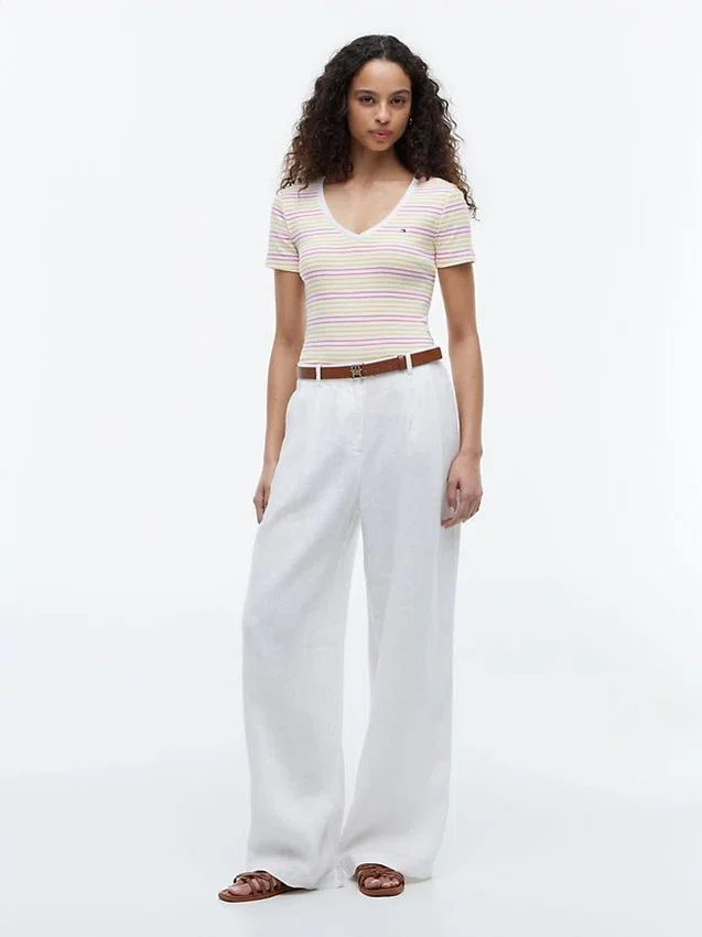 V-Neck Striped Favorite T-Shirt V-Neck Striped Favorite T-Shirt