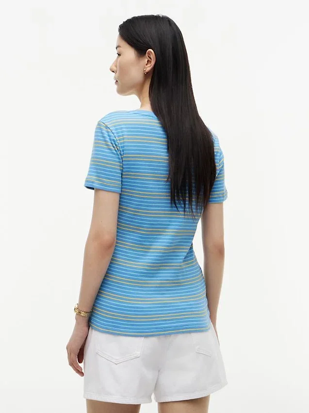 V-Neck Striped Favorite T-Shirt V-Neck Striped Favorite T-Shirt