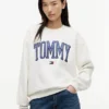 Varsity Tommy Logo Crewneck Sweatshirt Varsity Tommy Logo Crewneck Sweatshirt