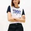 Varsity Tommy Logo Ringer T-Shirt
