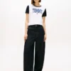 Varsity Tommy Logo Ringer T-Shirt
