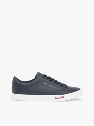 Vulcanized Leather Mix Sneaker