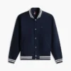 Water-Repellent Flag Logo Varsity Jacket