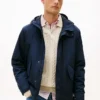 Water-Repellent Packable Hooded Jacket Water-Repellent Packable Hooded Jacket