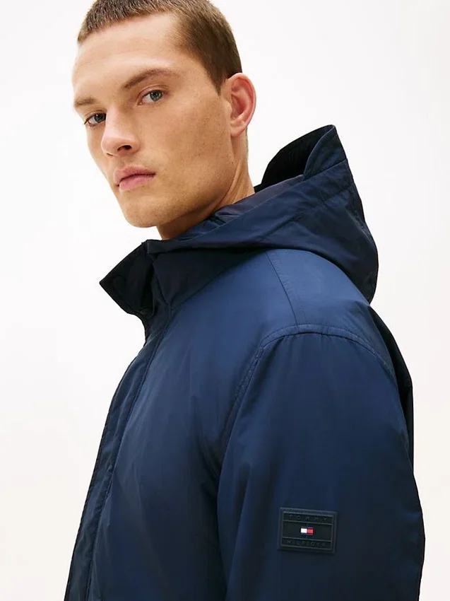 Water-Repellent Packable Hooded Jacket Water-Repellent Packable Hooded Jacket
