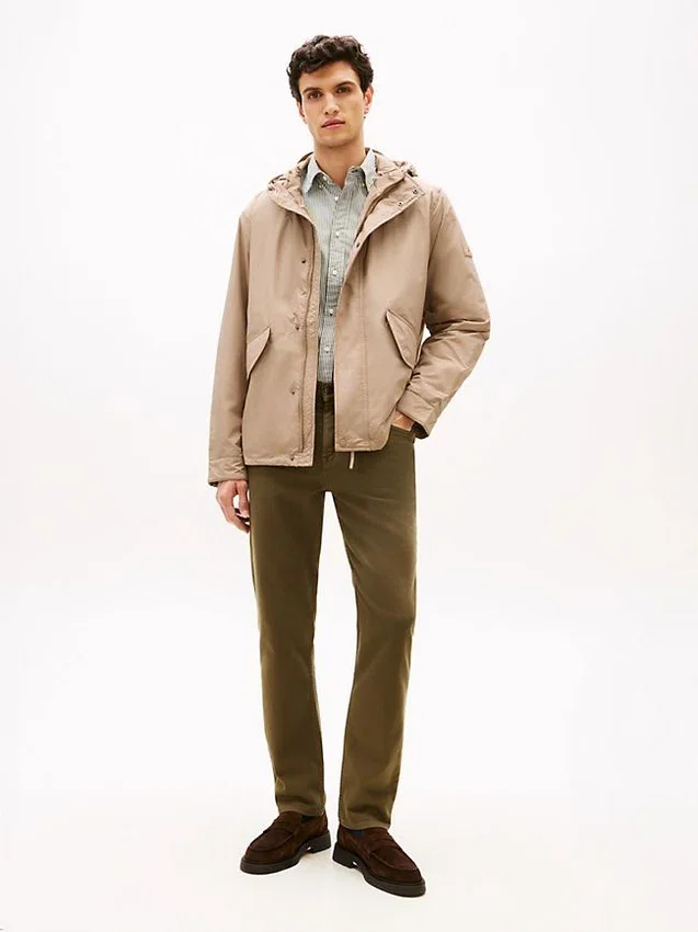 Water-Repellent Packable Hooded Jacket Water-Repellent Packable Hooded Jacket