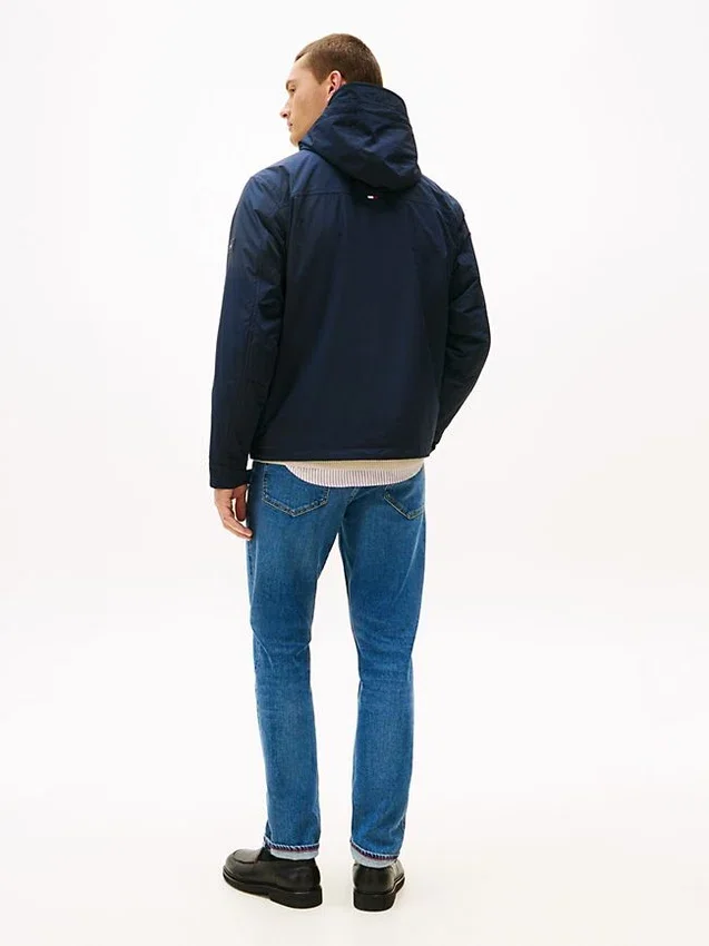 Water-Repellent Packable Hooded Jacket Water-Repellent Packable Hooded Jacket