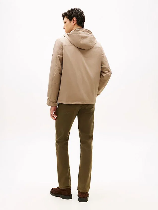 Water-Repellent Packable Hooded Jacket Water-Repellent Packable Hooded Jacket