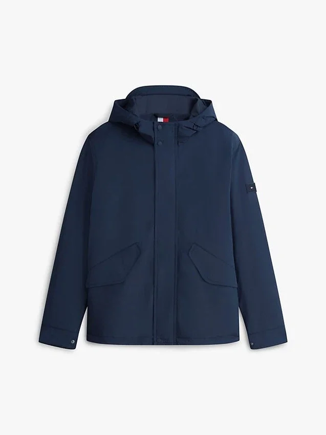Water-Repellent Packable Hooded Jacket Water-Repellent Packable Hooded Jacket