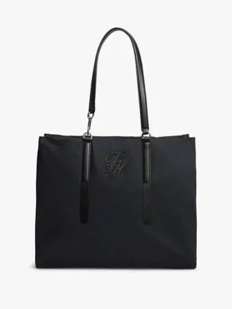 Water-Repellent Script Monogram Tote Bag Water-Repellent Script Monogram Tote Bag