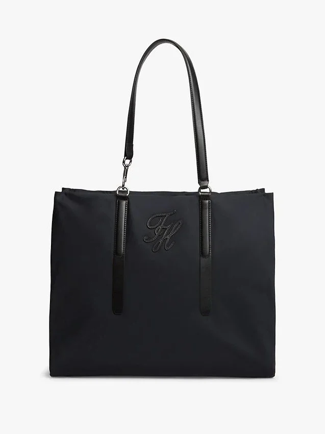Water-Repellent Script Monogram Tote Bag Water-Repellent Script Monogram Tote Bag