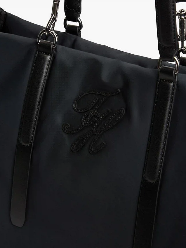 Water-Repellent Script Monogram Tote Bag Water-Repellent Script Monogram Tote Bag