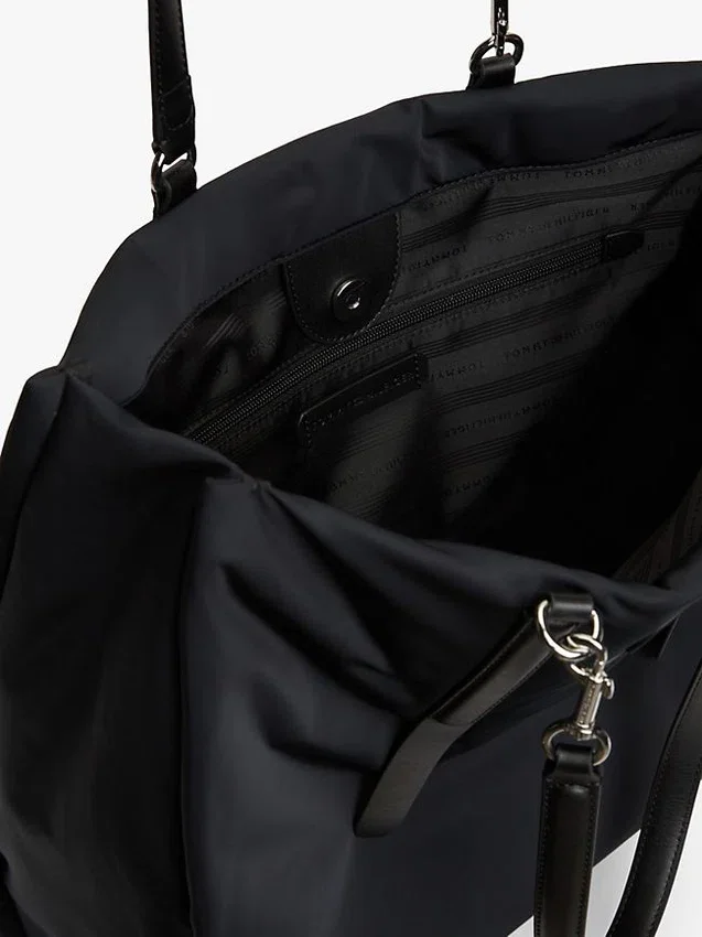 Water-Repellent Script Monogram Tote Bag Water-Repellent Script Monogram Tote Bag