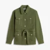 Water-Resistant Belted Utility Jacket Water-Resistant Belted Utility Jacket