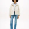 Water-Resistant Hooded Short Parka