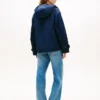 Water-Resistant Hooded Short Parka