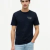 Wavy Flag Back Logo T-Shirt