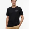 Wavy Flag Back Logo T-Shirt
