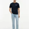 Wavy Flag Back Logo T-Shirt