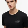 Wavy Flag Back Logo T-Shirt