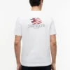 Wavy Flag Back Logo T-Shirt