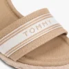 Webbing Logo Denim Wedge Espadrille