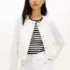 White Denim Lady Jacket White Denim Lady Jacket