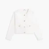 White Denim Lady Jacket White Denim Lady Jacket