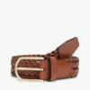 Woven Leather Belt Woven Leather Belt