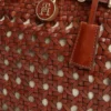 Woven Leather Mini Tote Bag Woven Leather Mini Tote Bag